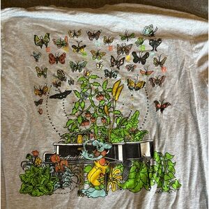 Ed Sheeran‎ Grey concert tee shirt Size L. grey